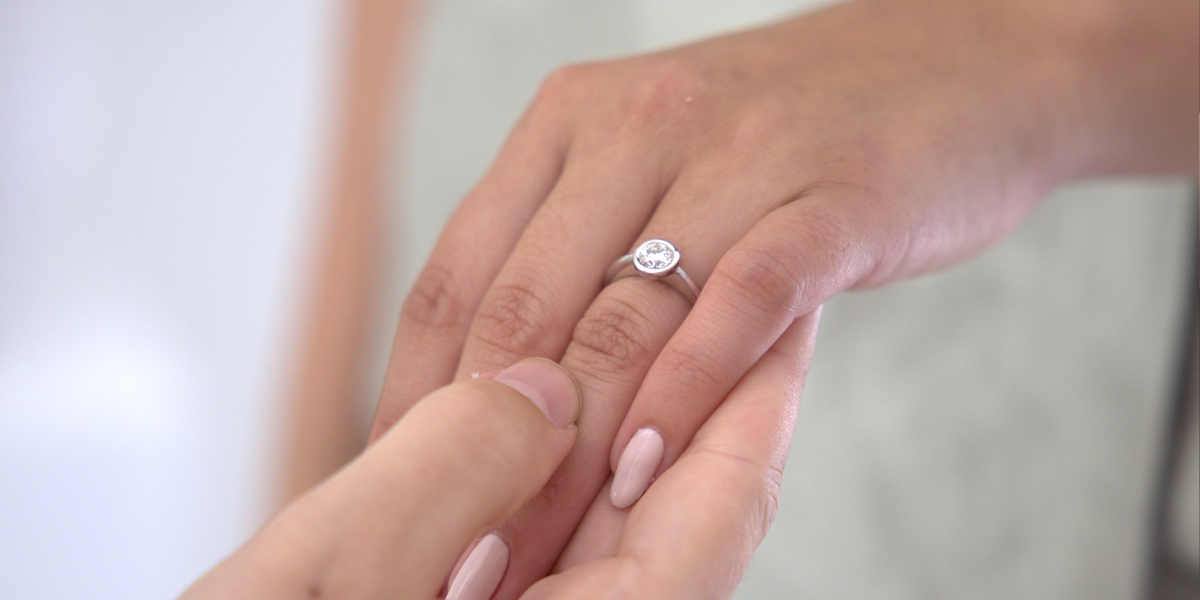 Solitari de diamant en or 18k - Zapata Joyeros Barcelona